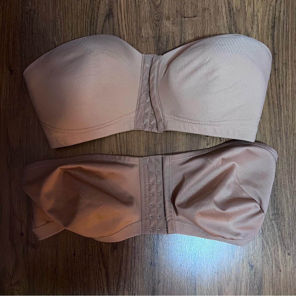 Seamless Strapless Bra Bundle - Tan